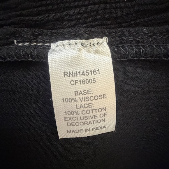 C - Black long sleeve shirt Ladies - Picture 6 of 6